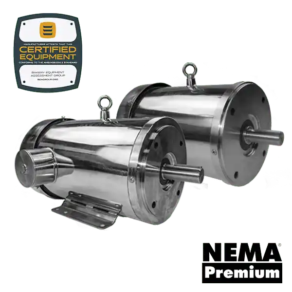 3HP 3PH 182TC TEFC 3600 230/460V NB SS WD