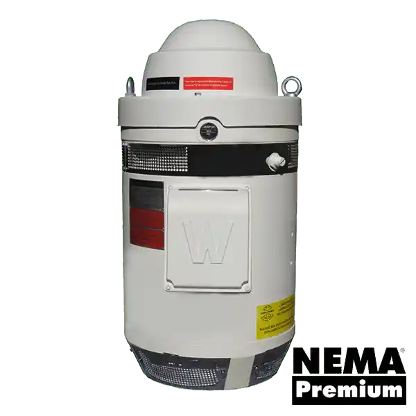 60HP 3PH 364TP WPI 1800 460V WB VHS