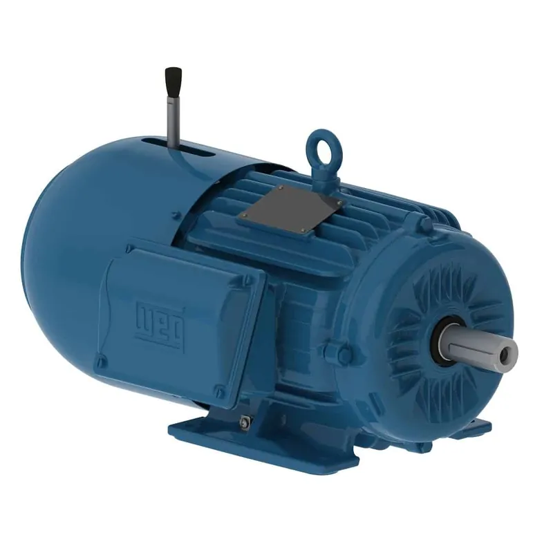 1.5HP 3PH 145T 4P TEFC 1800 208-230/460V CI Brake