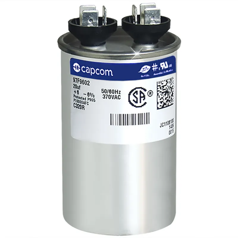 CAP RUN 20uF 370V RND 1.75″ X 2.88″