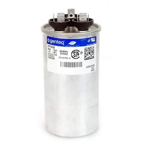 CAP RUN 30+10uF 370V RND 2″ X 3.88″