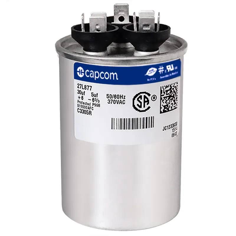 CAP RUN 30+5uF 370V RND 2″ X 2.88″