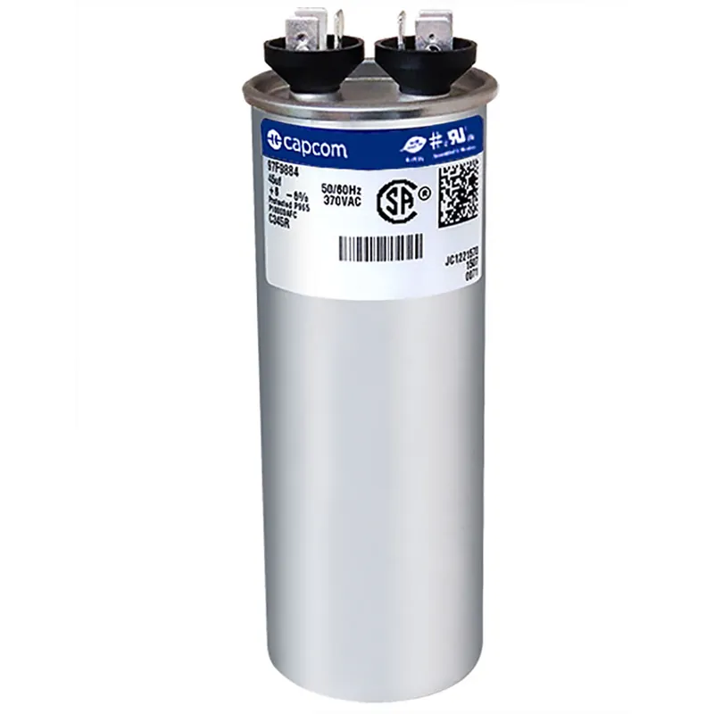 CAP RUN 45uF 370V RND 1.75″ X 4.75″