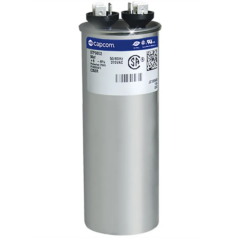 CAP RUN 50uF 370V RND 1.75″ X 4.75″