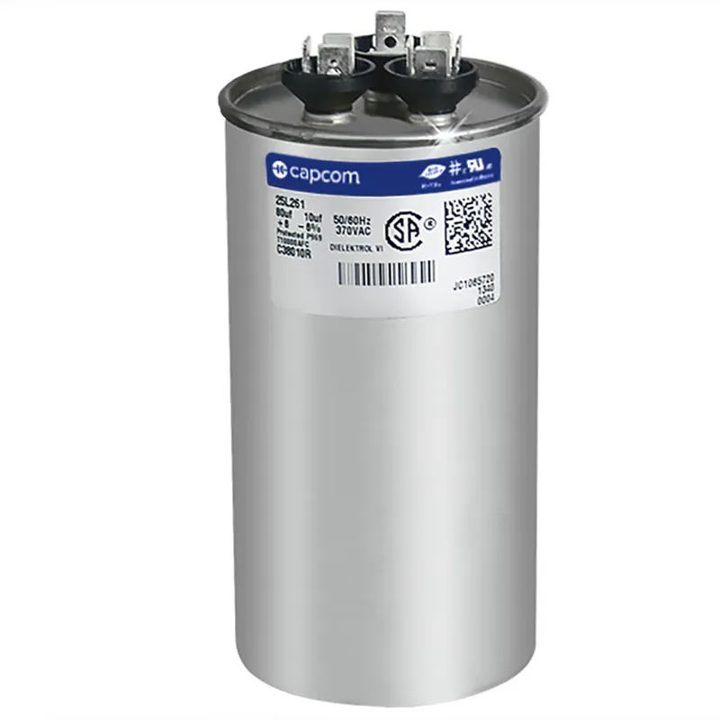 CAP RUN 80+10uF 370V RND 2.5″ X 4.75″