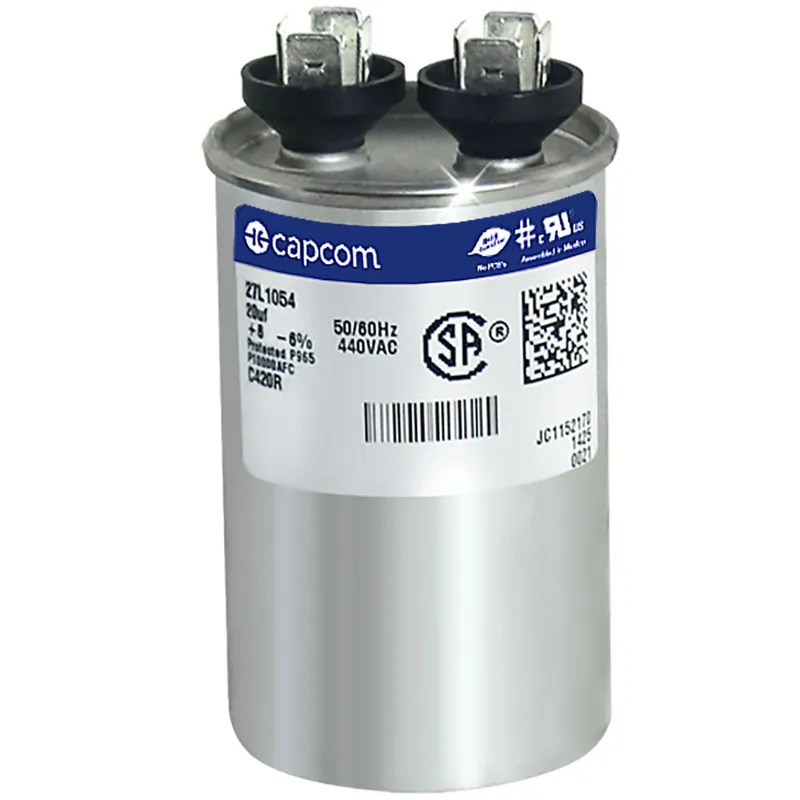 CAP RUN 20uF 440V RND 1.75″ X 3.88″