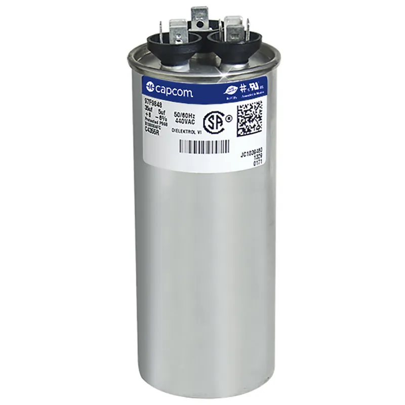 CAP RUN 35+5uF 440V RND 2″ X 4.75″