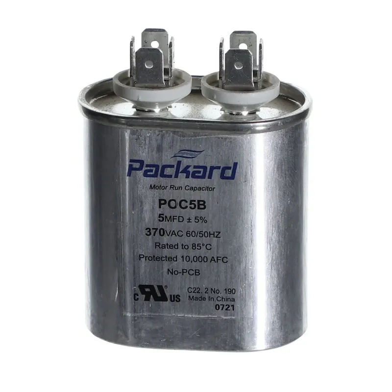 CAP RUN 5uF 370V OVL 2″ X 1.25″ X 1.56″