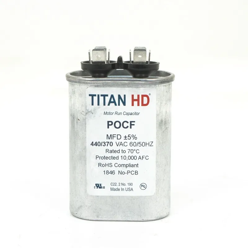 CAP RUN 25uF 440V OVL 2.75″ X 1.25″ X 2.88″