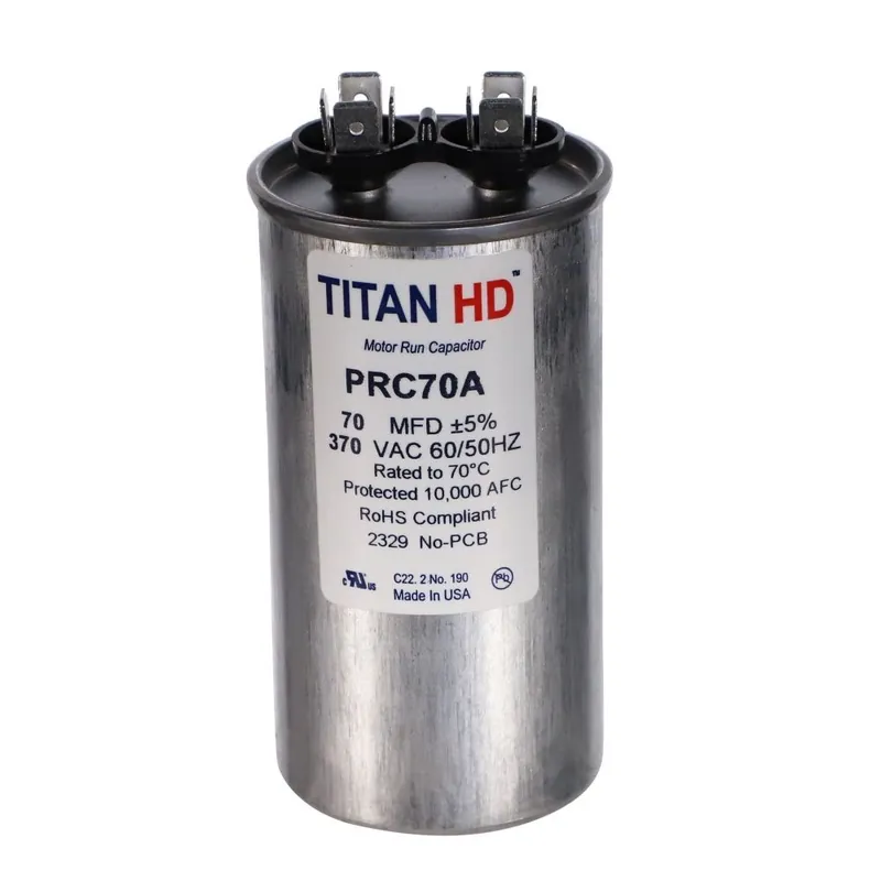 CAP RUN 70uF 370V RND 2″ X 3.84″