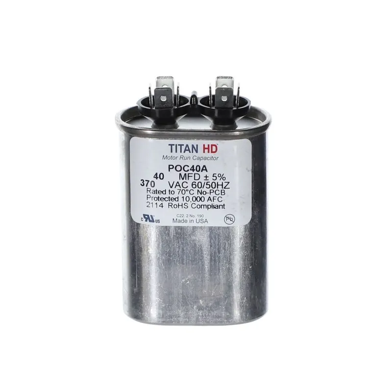 CAP RUN 40uF 370V OVL 2.75″ X 1.25″ X 2.88″