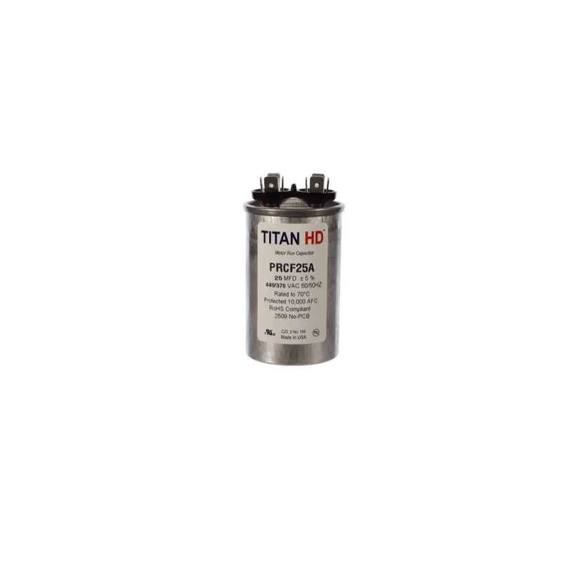 CAP RUN 25uF 440V RND 1.75″ X 2.88″