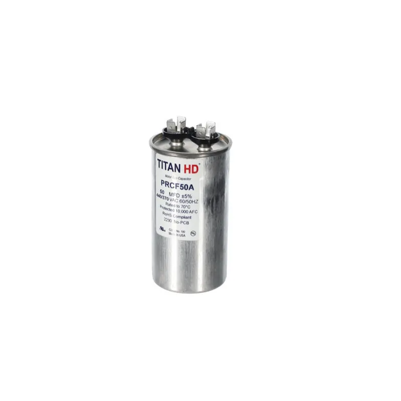 CAP RUN 50uF 440V RND 2″ X 3.88″