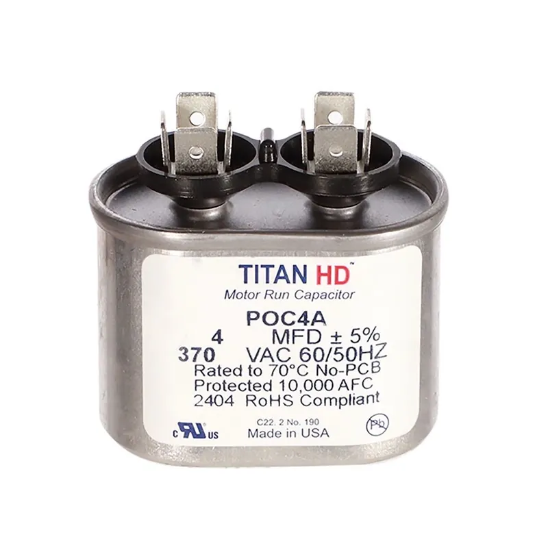 CAP RUN 4uF 370V OVL 2″ X 1.25″ X 1.56″