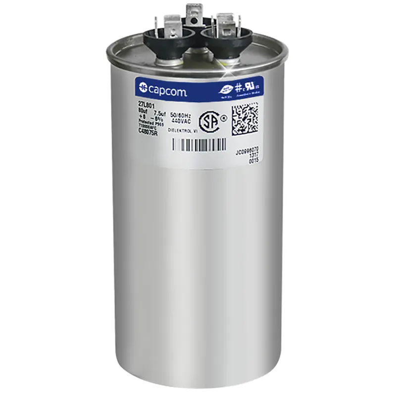 CAP RUN 80+7.5uF 440V RND 2.5″ X 4.75″ (GEN)
