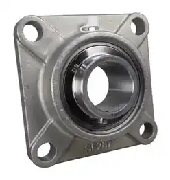 1-7/16" Stainless Steel Four Bolt Flange Bearing SSUCF207-23