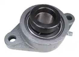 1-7/16" Two Bolt Flange Bearing W/ Lock Collar HCFT207-23, RCJT-1-7/16, VF2E-223, F2B-SXR-107