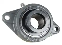 1-1/2" Two Bolt Flange Bearing W/ Lock Collar HCFT208-24, RCJT-1-1/2, VF2E-224, F2B-SXR-108