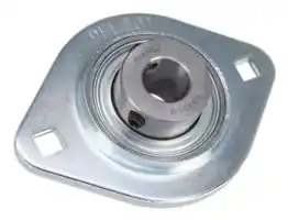 1/2" Pressed Steel Two Bolt Flange Bearing SBSFL201-08, SBPFL201-08