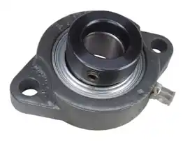 7/8" Light Duty Two Bolt Flange Bearing W/ Lock Collar ALF205-14G, FHLF205-14G, KHLFL205-14