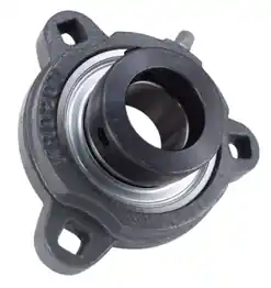 1-1/4" Three Bolt Flange Bearing W/ Lock Collar SATRD207-20G