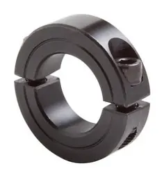 2-1/2" Black Oxide Double Split Shaft Collar