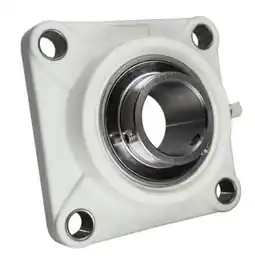 1-1/4" Stainless Steel Thermoplastic Four Bolt Flange Bearing SSUCF207-20-TP