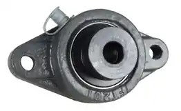 1/2" Two Bolt Flange Bearing W/ Lock Collar HCFT201-08