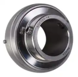 SSUC205-16 Stainless Steel 1" Set Screw Locking Insert Bearing