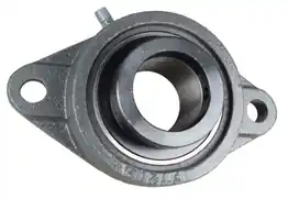 1-3/4" Two Bolt Flange Bearing W/ Lock Collar HCFT209-28, RCJT-1-3/4, VF2E-228, F2B-SXR-112
