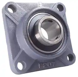 1-3/8" Four Bolt Flange Bearing UCF207-22, F4B-SC-106, VF4S-222, SF-1-3/8