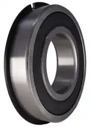 6208-2RSNR Radial Ball Bearing with Snap Ring 40X80X18