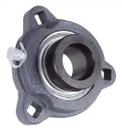 15/16" Three Bolt Flange Bearing W/ Lock Collar SATRD205-15G