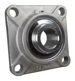 1-1/4" Stainless Steel Four Bolt Flange Bearing SSUCF207-20