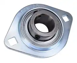 7/8" Pressed Steel Two Bolt Flange Bearing SBSFL205-14, SBPFL205-14