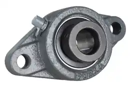 3/4" Two Bolt Flange Bearing W/ Lock Collar HCFT204-12, RCJT-3/4, VF2E-212, F2B-SXR-012