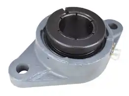 1-7/16" Concentric Locking 2 Bolt Flange Bearing UEFL207-23, VF2B-223, F2B-DL-107, SFT-23T