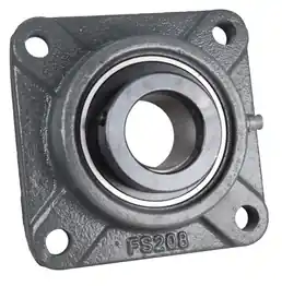 1-1/2" Four Bolt Flange Bearing W/ Lock Collar HCFS208-24