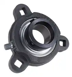 1-1/4" Three Bolt Flange Bearing W/ Lock Collar SATRD206-20G