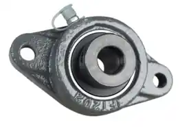 5/8" Two Bolt Flange Bearing W/ Lock Collar HCFT202-10
