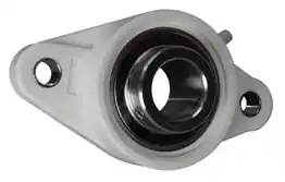 1-1/4" Stainless Steel Thermoplastic Two Bolt Flange Bearing SSUCFL207-20-TP
