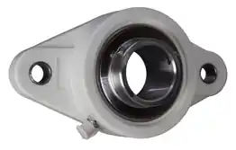 1-1/4" Stainless Steel Thermoplastic Two Bolt Flange Bearing SSUCFL206-20-TP