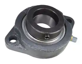 1-7/16" Light Duty Two Bolt Flange Bearing W/ Lock Collar ALF207-23G, FHLF207-23G, KHLFL207-23