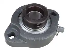 15/16" Ductile Iron Two Bolt Flange Bearing W/ Lock Collar SAFTD205-15G, GVFTD-15/16, VF2E-115M
