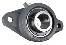 1-1/4" Two Bolt Flange Bearing (Large Housing) UCFL207-20, VF2S-220, F2B-SC-104, SFT-20