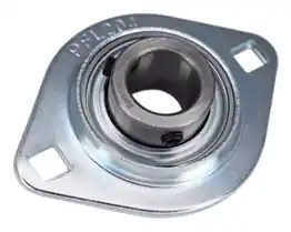 3/4" Pressed Steel Two Bolt Flange Bearing SBSFL204-12, SBPFL204-12