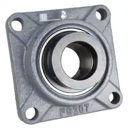 1-7/16" Four Bolt Flange Bearing W/ Lock Collar HCFS207-23