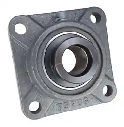 1-1/8" Four Bolt Flange Bearing W/ Lock Collar HCFS206-18, VF4E-218, RCJ-1-1/8, P4B-SXR-102