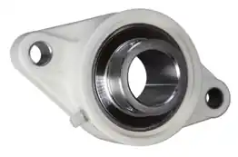 1-1/2" Stainless Steel Thermoplastic Two Bolt Flange Bearing SSUCFL208-24-TP