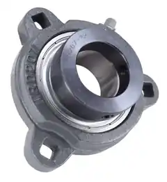 1-3/8" Three Bolt Flange Bearing W/ Lock Collar SATRD207-22G